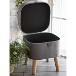 Пуф Leather with a snap варинант исполнения - 3 | Loft Concept в Ижевске