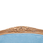 Кресло Ava Classical Armchair light blue velour варинант исполнения - 4 | Loft Concept в Ижевске