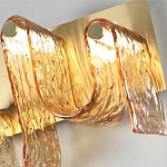 Бра волнистой формы из фактурного стекла Big Wave варинант исполнения - 8 | Loft Concept в Ижевске