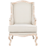 Кресло из массива бука бежевое Solid Luxury варинант исполнения - 1 | Loft Concept в Ижевске