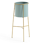 Кашпо из металла и латуни Elegance Elevated Planters  варинант исполнения - 1 | Loft Concept в Ижевске