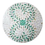 Столик с инкрустацией с перламутровым узором Eight варинант исполнения - 2 | Loft Concept в Ижевске