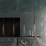 Подвсеной светильник светодиодный металлический цилиндрической формы Высота 60см Trumpet tube варинант исполнения - 6 | Loft Concept в Ижевске