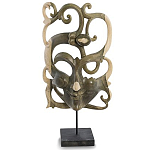 Маска ручной работы деревянная резная Mask Abstraction варинант исполнения - 1 | Loft Concept в Ижевске