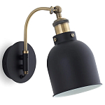 Бра с черным плафоном из металла Roomsy варинант исполнения - 1 | Loft Concept в Ижевске