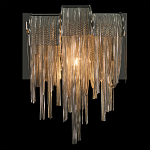 Бра с перфорированными металлическими дугами и цепочками 22 см Atlantis Chain варинант исполнения - 10 | Loft Concept в Ижевске