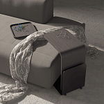 Stolik 90 Журнальный столик из шпона ясеня с чёрной эмалью варинант исполнения - 2 | Loft Concept в Ижевске