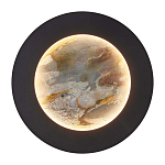 Бра в форме диска черного цвета Borders of Black варинант исполнения - 1 | Loft Concept в Ижевске