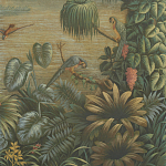 Обои ручная роспись Le Brésil Brume варинант исполнения - 2 | Loft Concept в Ижевске