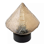 Настольный светильник с янтарным рельефным плафоном Lamp with Frozen Glass Effect варинант исполнения - 1 | Loft Concept в Ижевске