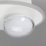 Бра овальной формы белого цвета с 2-мя лампами Lunar Pebbles варинант исполнения - 6 | Loft Concept в Ижевске