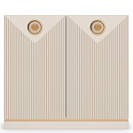 Комод с фактурными дверцами Satin Furniture варинант исполнения - 4 | Loft Concept в Ижевске