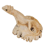 Статуэтка из дерева ящерица Animals of the World варинант исполнения - 4 | Loft Concept в Ижевске