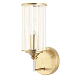 Бра с цилиндрическим рифленым стеклянным плафоном Jeanette варинант исполнения - 3 | Loft Concept в Ижевске