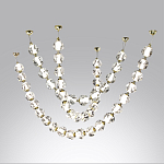 Подвесной светильник из прозрачных шаров Bubbles Bocci варинант исполнения - 3 | Loft Concept в Ижевске