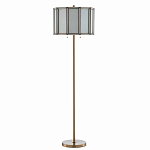 Торшер с абажуром из панелей белого молочного стекла Stunned by Light варинант исполнения - 2 | Loft Concept в Ижевске