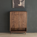 Комод в прихожую для хранения обуви Moon Walnut Furniture варинант исполнения - 1 | Loft Concept в Ижевске