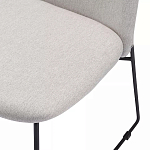 Стул мягкий светло-серый Chair Gray Runners варинант исполнения - 7 | Loft Concept в Ижевске