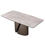 Стол обеденный керамический серый Servorios варинант исполнения - 3 | Loft Concept в Ижевске