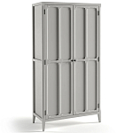 Шкаф серый Silva Grey Cabinet варинант исполнения - 2 | Loft Concept в Ижевске