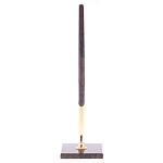 Ручка шариковая на подставке из натурального камня Обсидиан Stone Pens варинант исполнения - 1 | Loft Concept в Ижевске