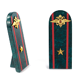 Сувенир Погон МВД из натурального камня змеевик Souvenir Epaulets варинант исполнения - 5 | Loft Concept в Ижевске