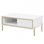 Стол журнальный белый глянцевый Antique Order варинант исполнения - 1 | Loft Concept в Ижевске