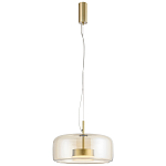 Подвесной светильник Blanton Amber Glass Hanging Lamp 38 варинант исполнения - 2 | Loft Concept в Ижевске