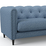 Мебельная ткань Шенилл голубой цвет 138 см T4-26 варинант исполнения - 14 | Loft Concept в Ижевске