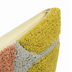 Чехол на подушку с рисунком горчичного цвета Elan Textured варинант исполнения - 5 | Loft Concept в Ижевске