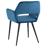 Стул с подлокотниками синий NEASAN STOOL варинант исполнения - 5 | Loft Concept в Ижевске