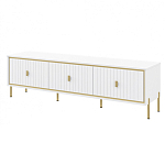 ТВ-тумба белая с тремя ящиками Antique Order варинант исполнения - 1 | Loft Concept в Ижевске