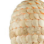 Подвесной светильник с каскадом из круглых декоративных элементов Texture Discs варинант исполнения - 1 | Loft Concept в Ижевске