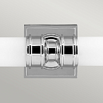 Бра для ванных комнат горизонтальное с двумя матовыми стеклянными цилиндическими плафонами Feiss варинант исполнения - 6 | Loft Concept в Ижевске