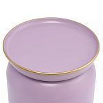 Журнальный столик круглый сиреневого цвета Noticeable Element варинант исполнения - 2 | Loft Concept в Ижевске