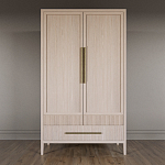 Шкаф платяной Primo с выдвижными ящиками шпон Черный дуб варинант исполнения - 2 | Loft Concept в Ижевске