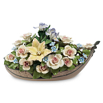 Статуэтка фарфоровая Лодка с цветами Charming Statuette варинант исполнения - 1 | Loft Concept в Ижевске