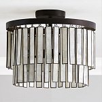 Потолочный светильник с подвесами из перламутра Unique Shine Effect варинант исполнения - 4 | Loft Concept в Ижевске