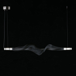 Люстра подвесная линейная Adilin Сhromium варинант исполнения - 3 | Loft Concept в Ижевске