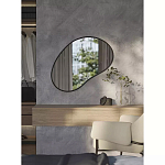 Зеркало асимметричной формы Oval Light Reflection варинант исполнения - 4 | Loft Concept в Ижевске