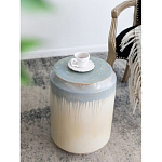 Керамический Табурет в оттенках бежевого и голубого цветов Gradient Stool варинант исполнения - 4 | Loft Concept в Ижевске