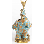 Фарфоровый подсвечник Слон с эмоцией Fluens варинант исполнения - 4 | Loft Concept в Ижевске