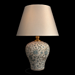 Настольная лампа с цветочной росписью Lamp Flower Painting варинант исполнения - 2 | Loft Concept в Ижевске