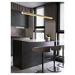 Люстра линейная светодиодная в минималистичном стиле New Age of Light варинант исполнения - 5 | Loft Concept в Ижевске