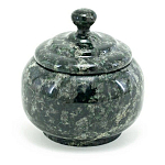 Сахарница из натурального камня Змеевик Stone Sugar Bowls варинант исполнения - 3 | Loft Concept в Ижевске