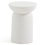 Приставной столик белого цвета Tori варинант исполнения - 2 | Loft Concept в Ижевске