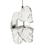 Подвесной светильник из хрусталя Fleuretta Crystal Chrome Hanging Lamp варинант исполнения - 1 | Loft Concept в Ижевске