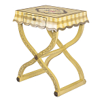 Приставной столик с ящиком в стиле ретро Vintage Rustic Tablecloth варинант исполнения - 2 | Loft Concept в Ижевске