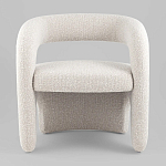 Кресло дизайнерское для лаунж зоны жемчужного цвета Pearl Lounge варинант исполнения - 9 | Loft Concept в Ижевске