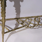 Консоль бронзовая с мраморной столешницей Bronze De Console варинант исполнения - 1 | Loft Concept в Ижевске